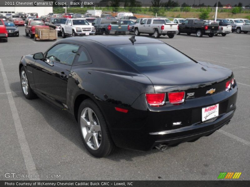 Black / Black 2011 Chevrolet Camaro LT Coupe