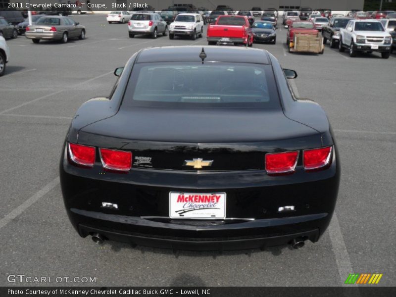Black / Black 2011 Chevrolet Camaro LT Coupe