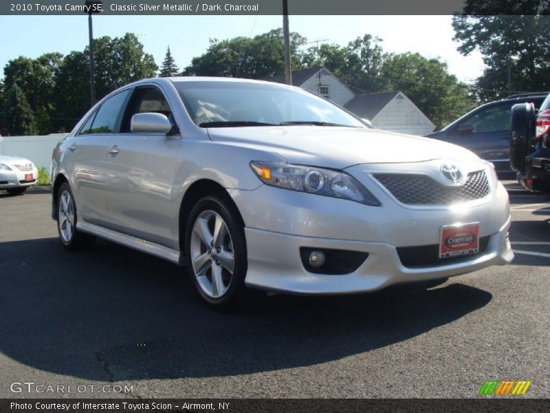 Classic Silver Metallic / Dark Charcoal 2010 Toyota Camry SE