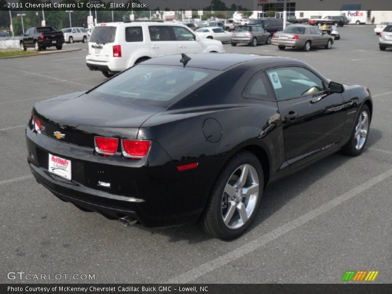 Black / Black 2011 Chevrolet Camaro LT Coupe