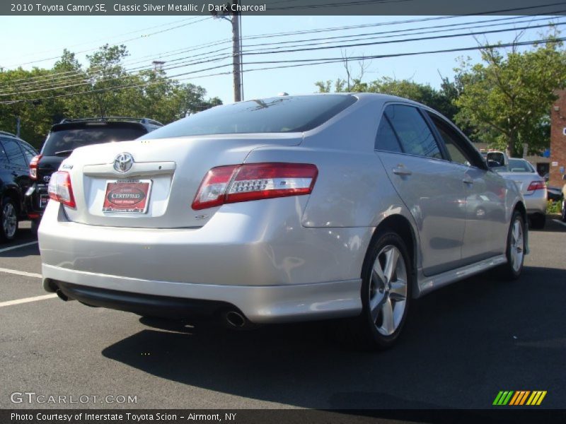 Classic Silver Metallic / Dark Charcoal 2010 Toyota Camry SE