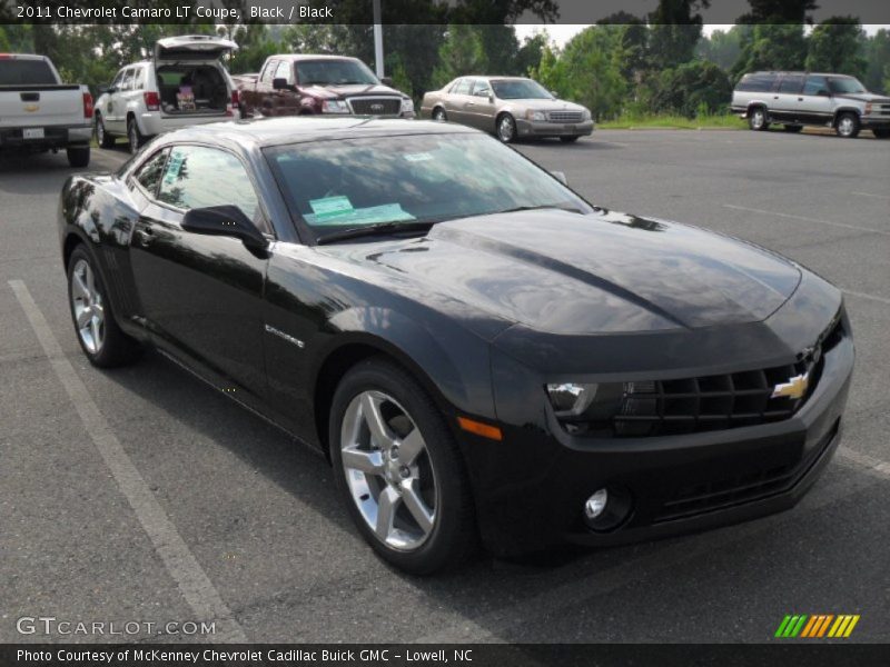 Black / Black 2011 Chevrolet Camaro LT Coupe