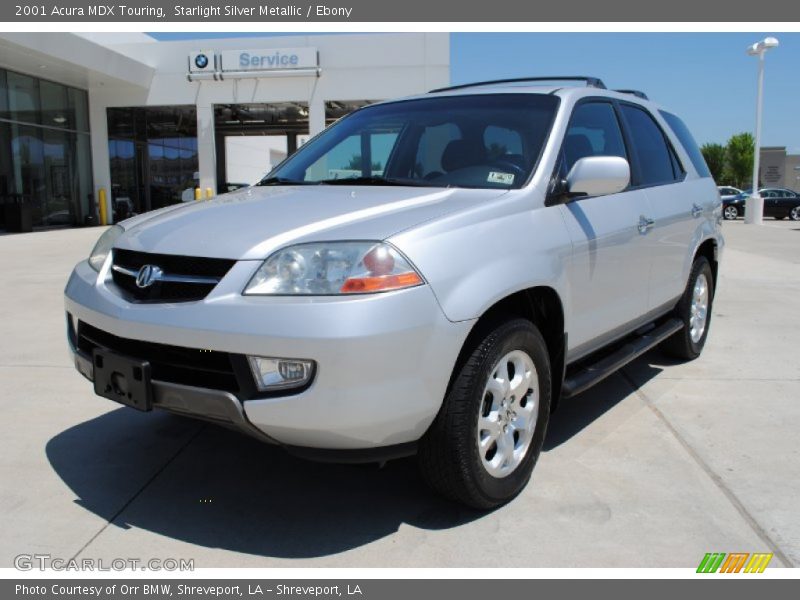 Starlight Silver Metallic / Ebony 2001 Acura MDX Touring