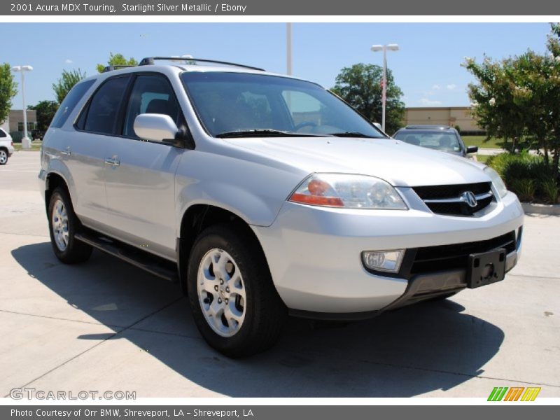 Starlight Silver Metallic / Ebony 2001 Acura MDX Touring