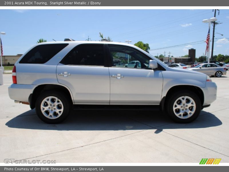 Starlight Silver Metallic / Ebony 2001 Acura MDX Touring