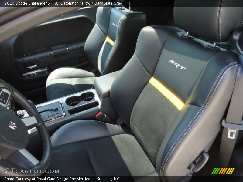  2010 Challenger SRT8 Dark Slate Gray Interior