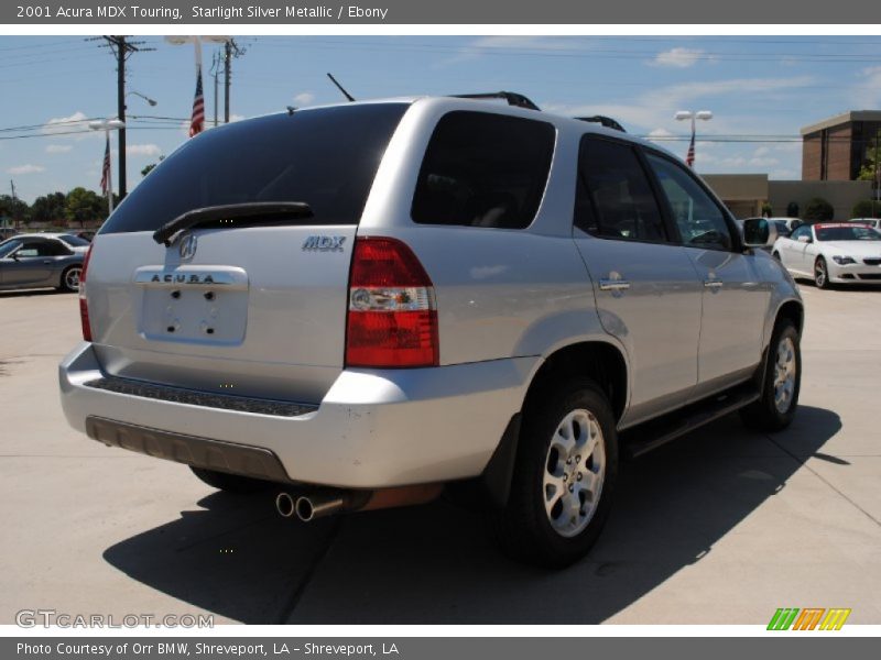 Starlight Silver Metallic / Ebony 2001 Acura MDX Touring