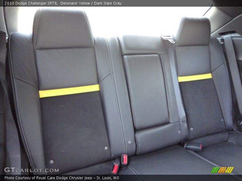  2010 Challenger SRT8 Dark Slate Gray Interior
