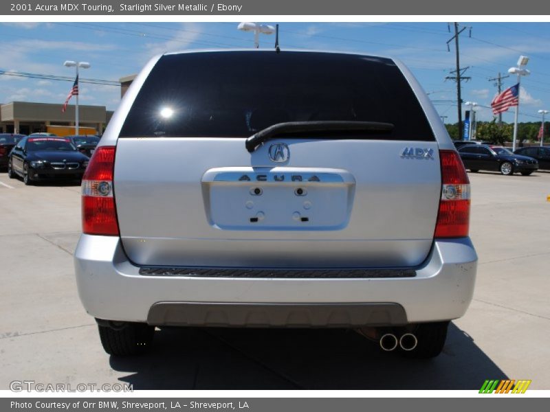 Starlight Silver Metallic / Ebony 2001 Acura MDX Touring