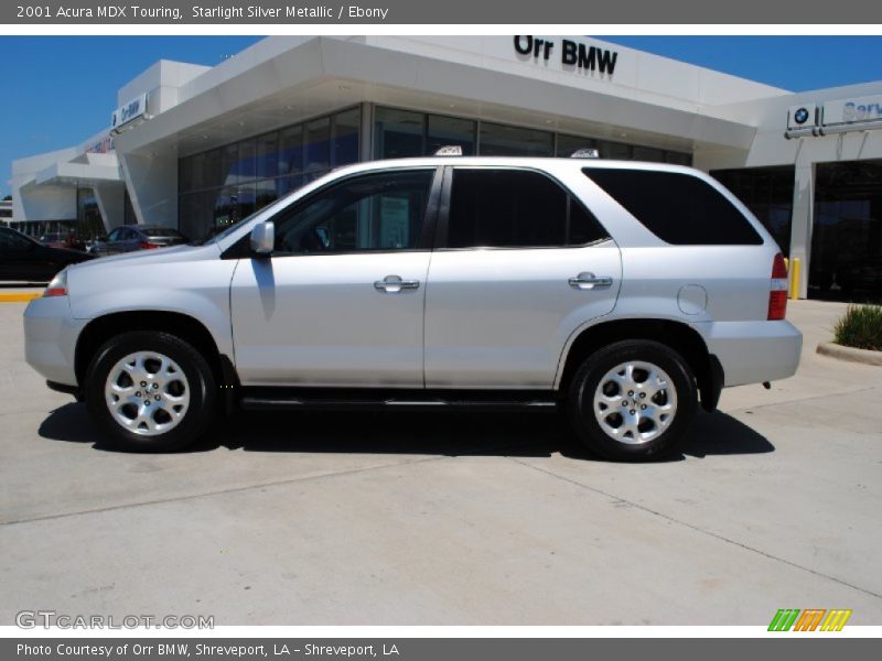 Starlight Silver Metallic / Ebony 2001 Acura MDX Touring