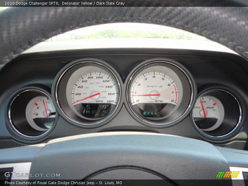  2010 Challenger SRT8 SRT8 Gauges