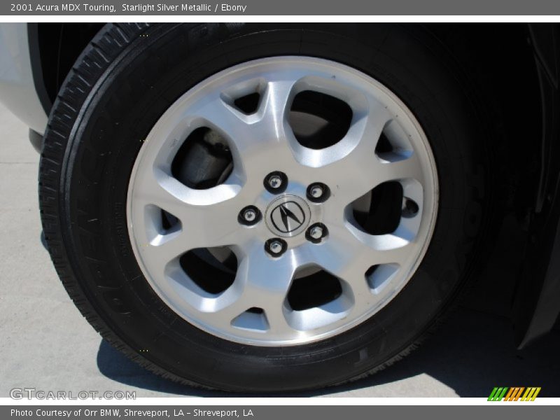Starlight Silver Metallic / Ebony 2001 Acura MDX Touring