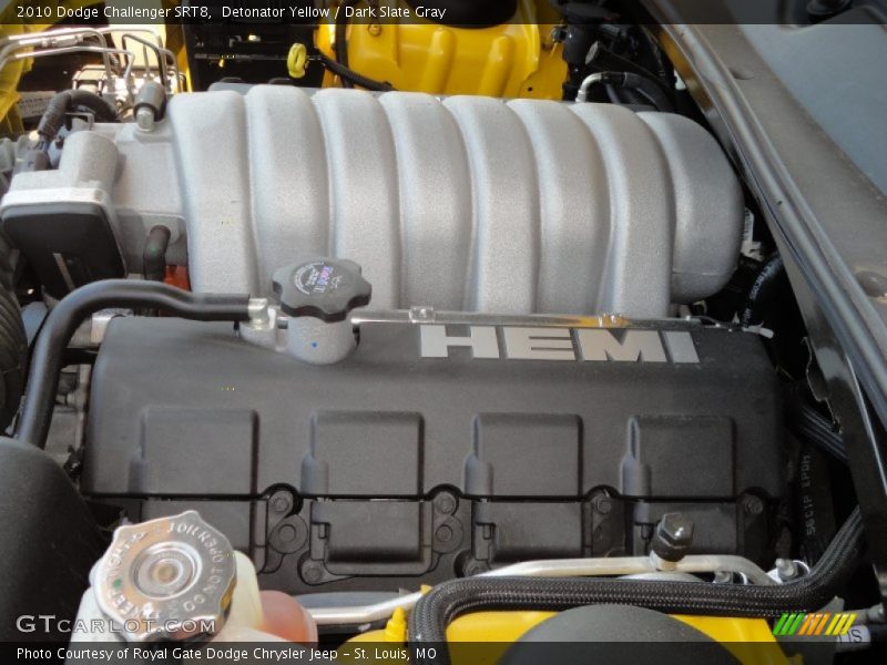  2010 Challenger SRT8 Engine - 6.1 Liter SRT HEMI OHV 16-Valve VVT V8