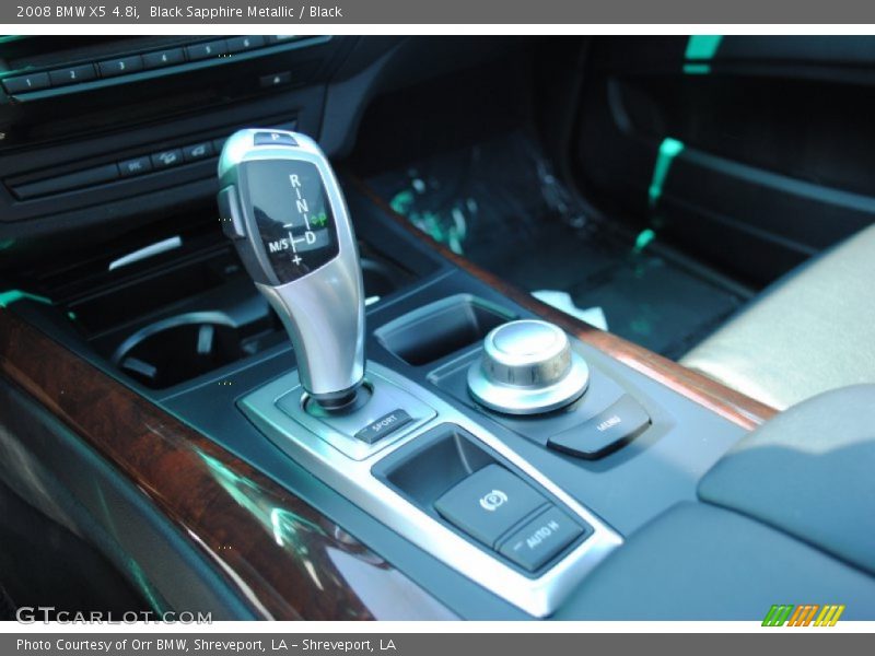 Black Sapphire Metallic / Black 2008 BMW X5 4.8i