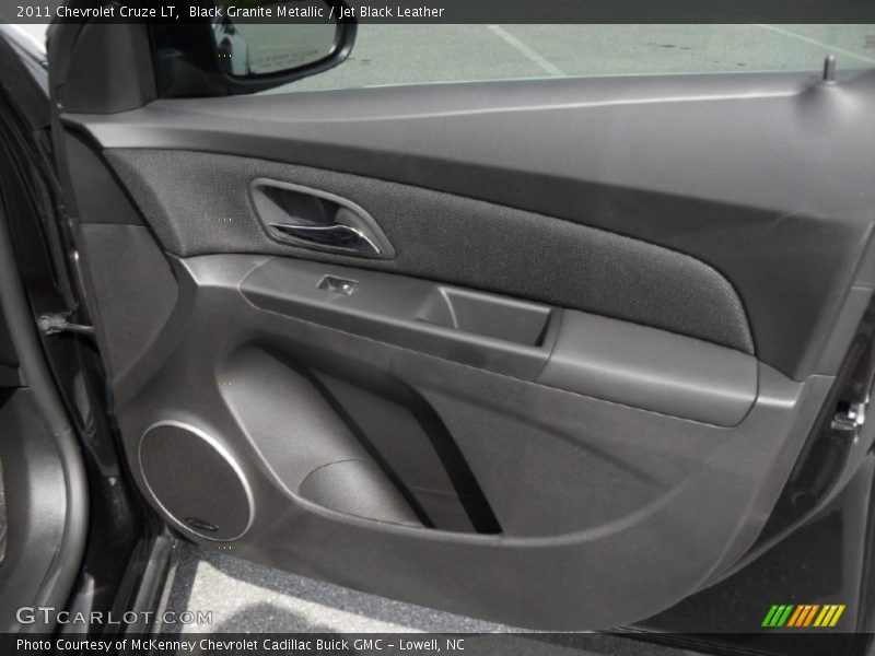 Black Granite Metallic / Jet Black Leather 2011 Chevrolet Cruze LT