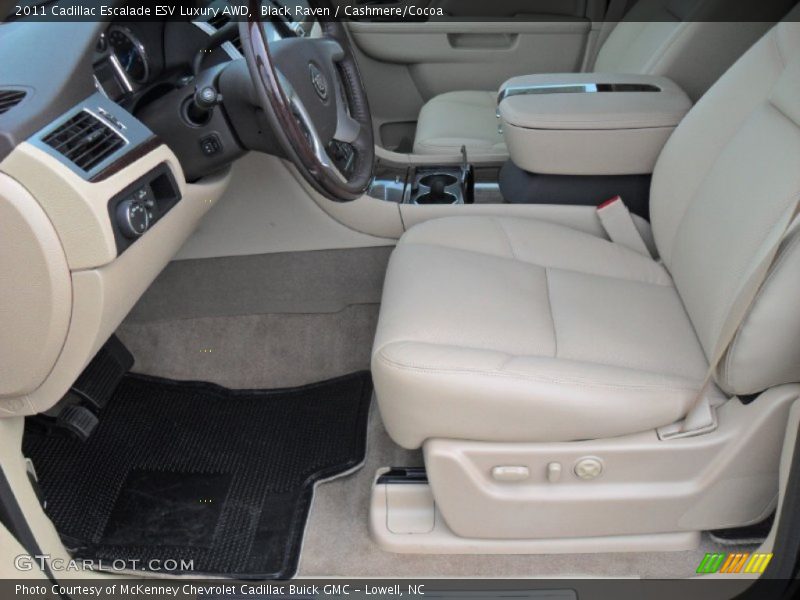 Black Raven / Cashmere/Cocoa 2011 Cadillac Escalade ESV Luxury AWD