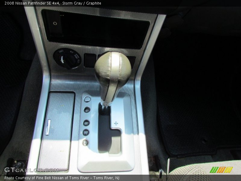 Storm Gray / Graphite 2008 Nissan Pathfinder SE 4x4