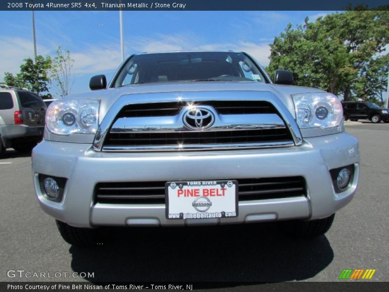 Titanium Metallic / Stone Gray 2008 Toyota 4Runner SR5 4x4