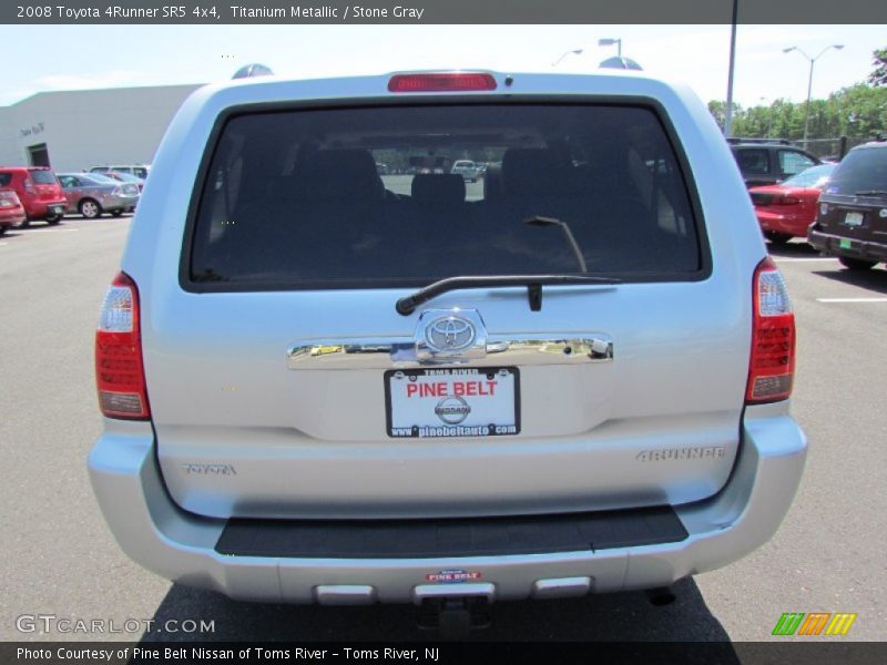Titanium Metallic / Stone Gray 2008 Toyota 4Runner SR5 4x4