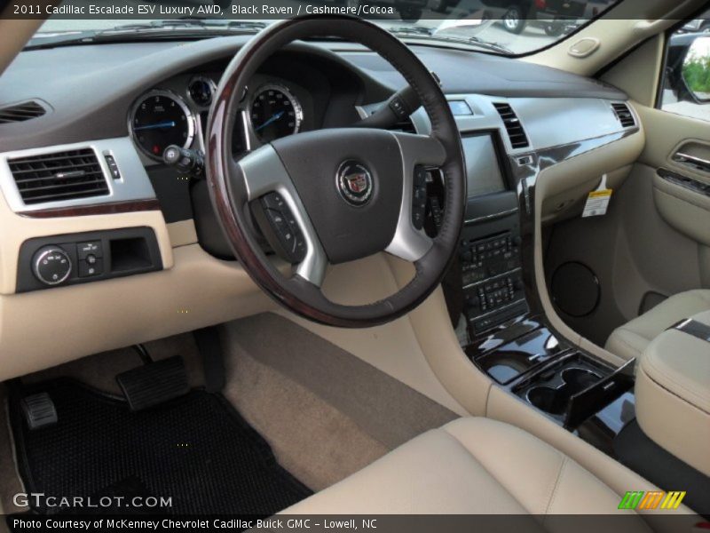 Cashmere/Cocoa Interior - 2011 Escalade ESV Luxury AWD 