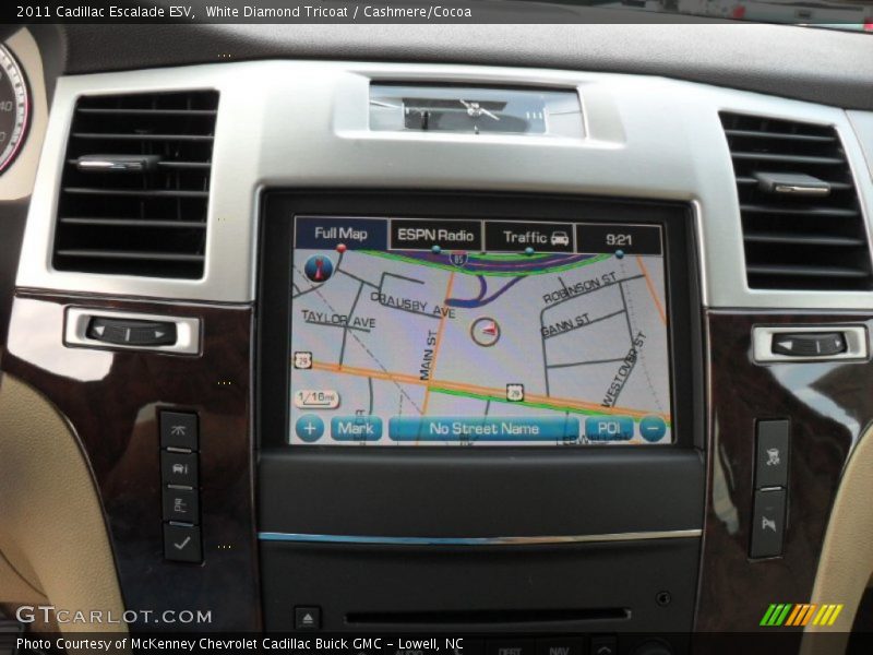 Navigation of 2011 Escalade ESV