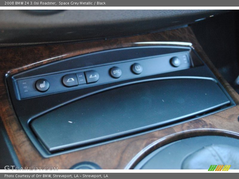 Space Grey Metallic / Black 2008 BMW Z4 3.0si Roadster