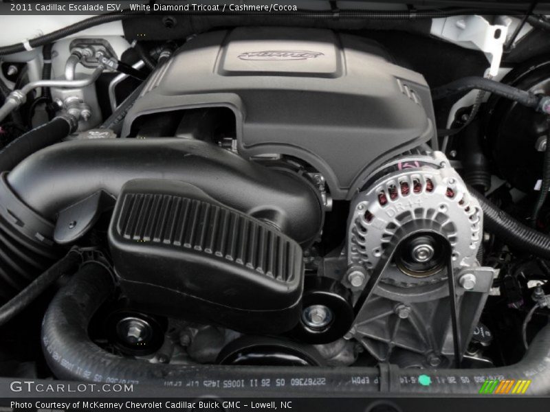  2011 Escalade ESV Engine - 6.2 Liter OHV 16-Valve VVT Flex-Fuel V8