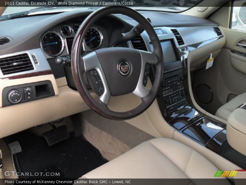 Cashmere/Cocoa Interior - 2011 Escalade ESV 