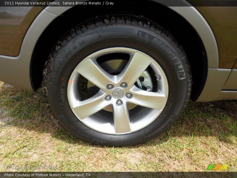 Sahara Bronze Metallic / Gray 2011 Hyundai Veracruz Limited