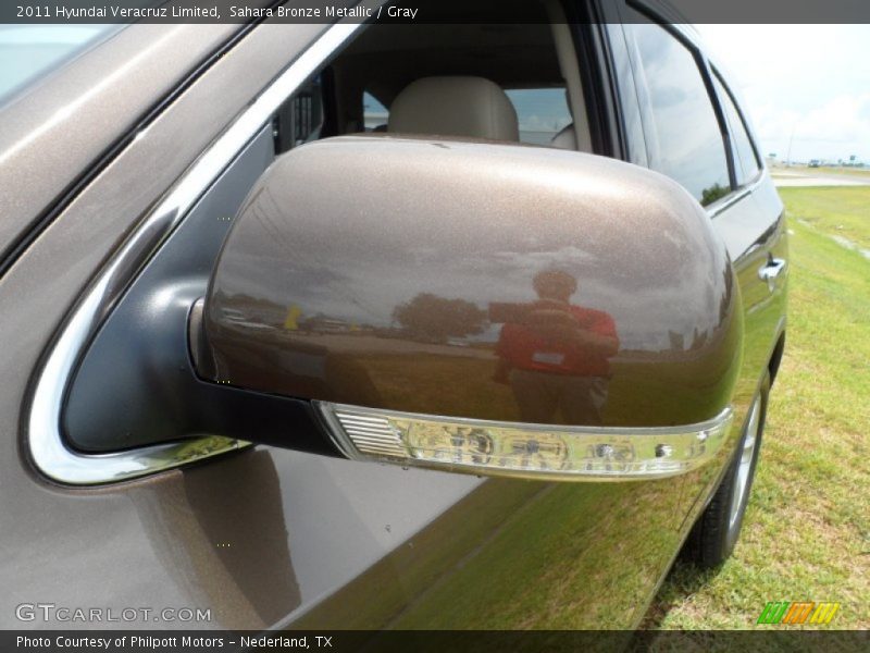 Sahara Bronze Metallic / Gray 2011 Hyundai Veracruz Limited