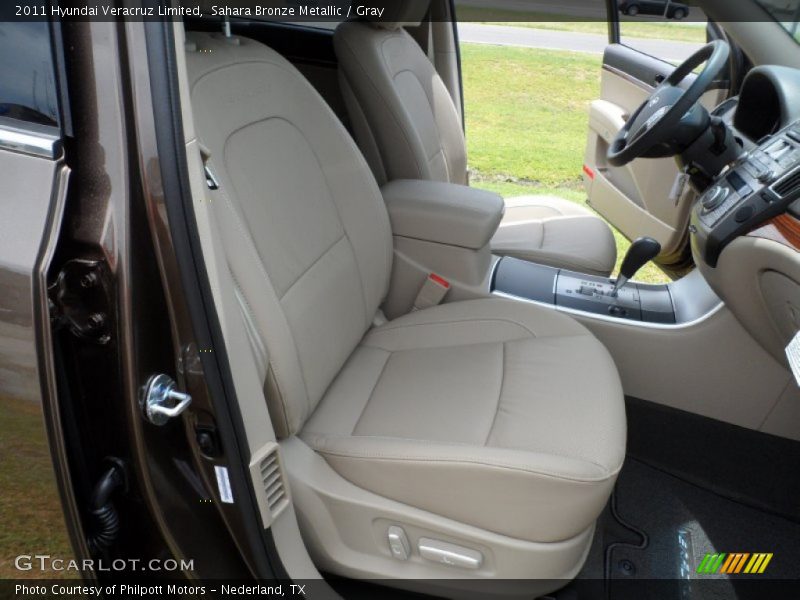 Sahara Bronze Metallic / Gray 2011 Hyundai Veracruz Limited