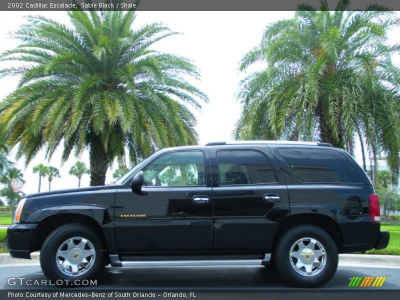  2002 Escalade  Sable Black