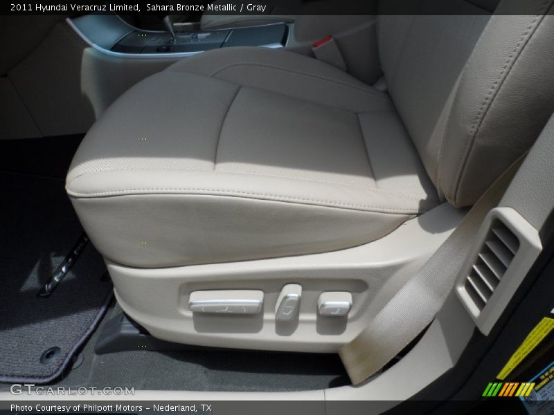 Sahara Bronze Metallic / Gray 2011 Hyundai Veracruz Limited