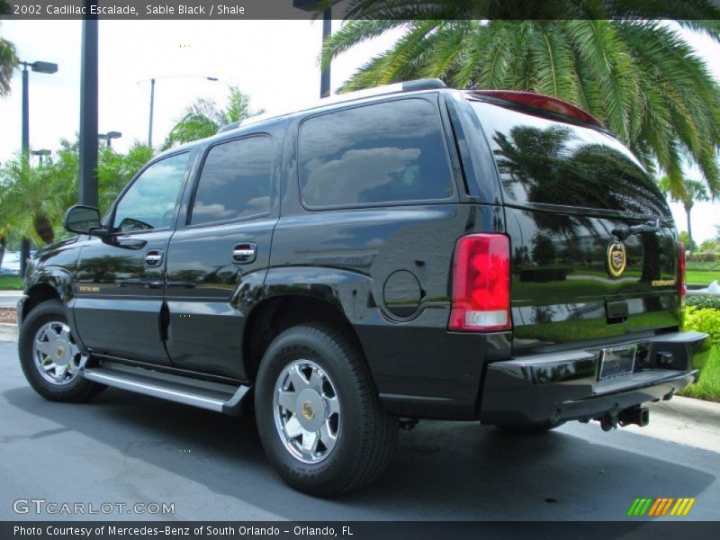  2002 Escalade  Sable Black