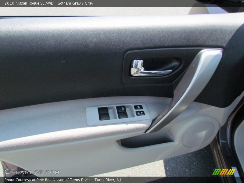 Gotham Gray / Gray 2010 Nissan Rogue SL AWD