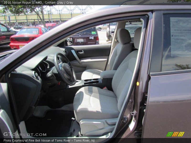 Gotham Gray / Gray 2010 Nissan Rogue SL AWD