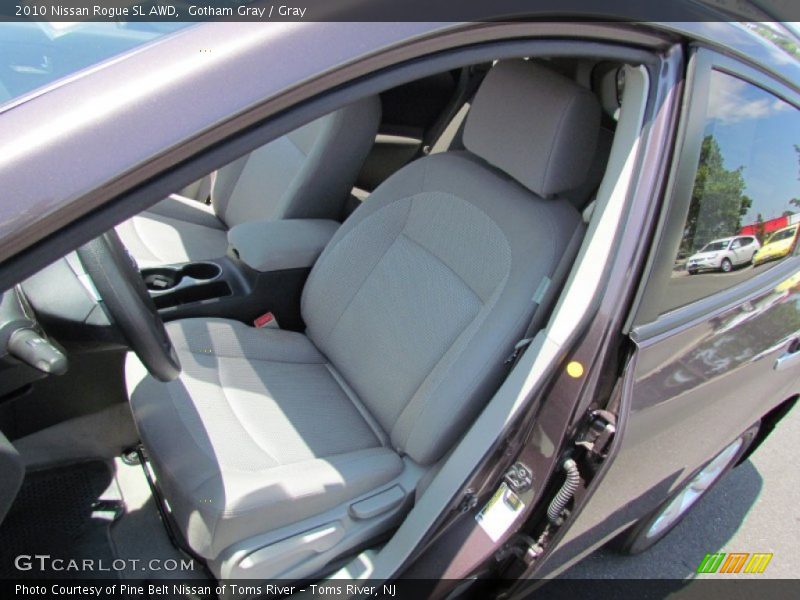 Gotham Gray / Gray 2010 Nissan Rogue SL AWD