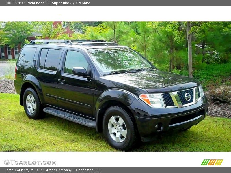 Super Black / Graphite 2007 Nissan Pathfinder SE