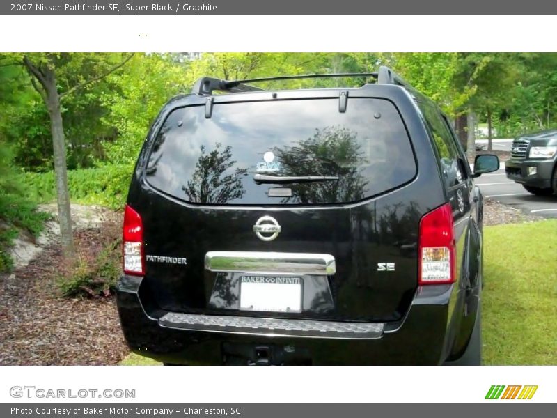 Super Black / Graphite 2007 Nissan Pathfinder SE