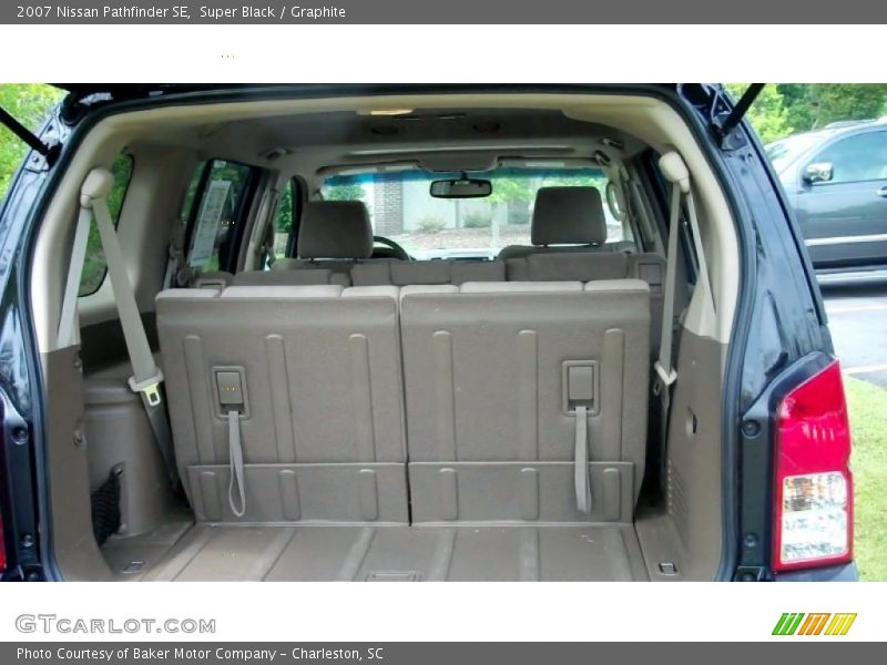 Super Black / Graphite 2007 Nissan Pathfinder SE