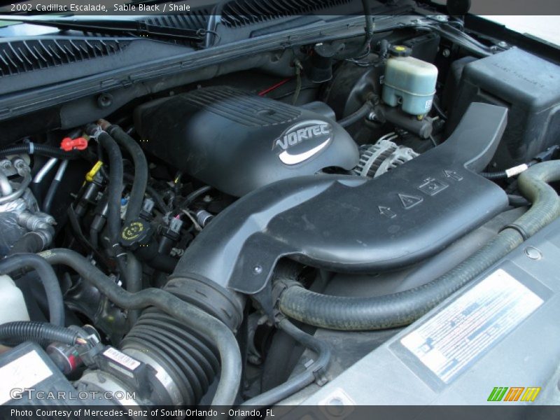  2002 Escalade  Engine - 5.3 Liter OHV 16-Valve V8