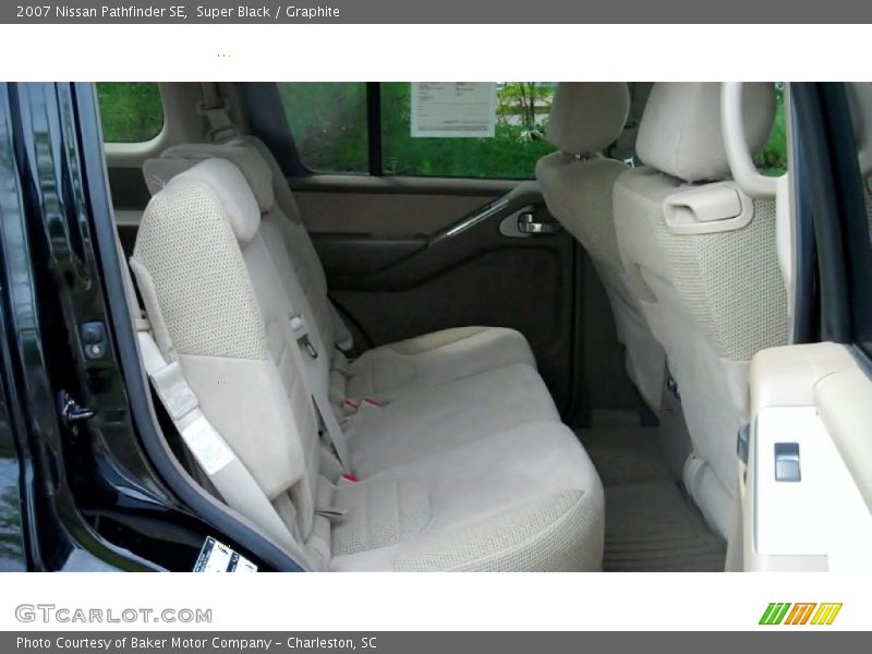 Super Black / Graphite 2007 Nissan Pathfinder SE