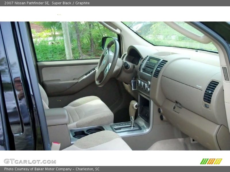 Super Black / Graphite 2007 Nissan Pathfinder SE