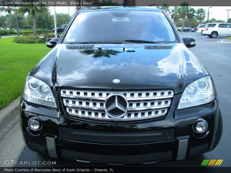 Black / Black 2006 Mercedes-Benz ML 500 4Matic