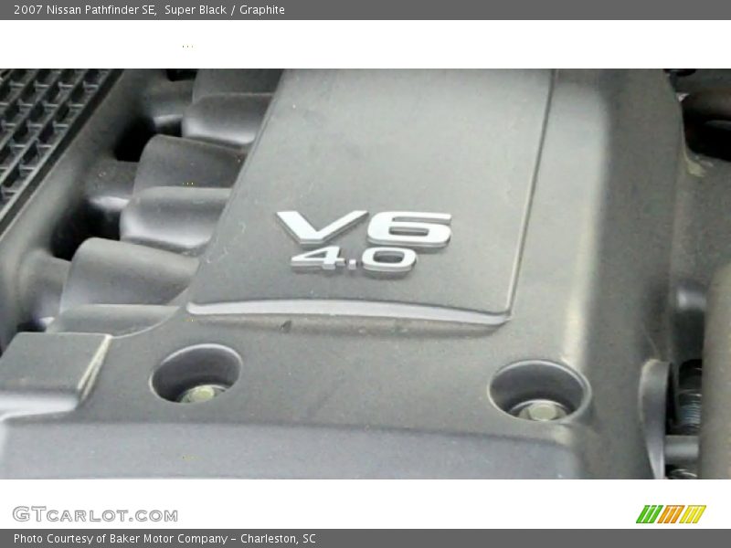 Super Black / Graphite 2007 Nissan Pathfinder SE