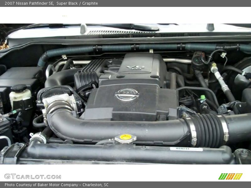Super Black / Graphite 2007 Nissan Pathfinder SE