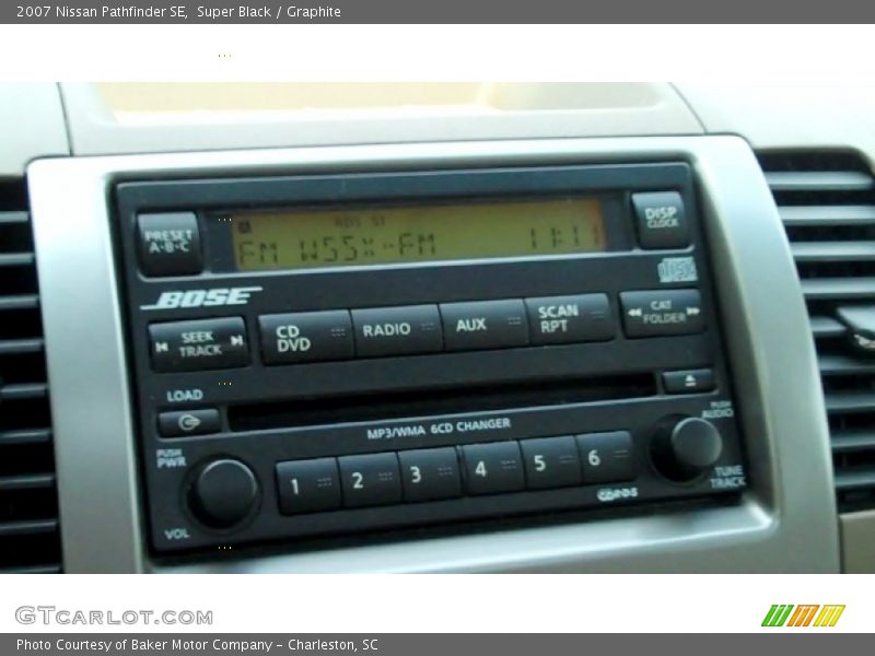 Super Black / Graphite 2007 Nissan Pathfinder SE