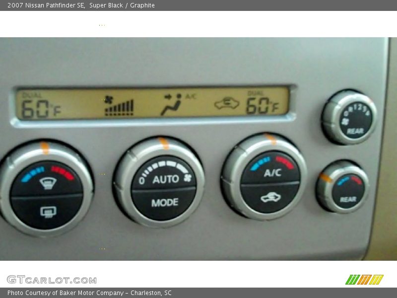 Super Black / Graphite 2007 Nissan Pathfinder SE