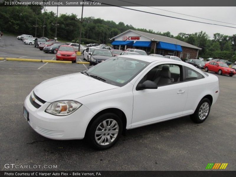 Summit White / Gray 2010 Chevrolet Cobalt XFE Coupe