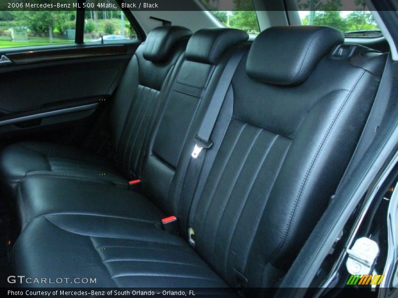 Black / Black 2006 Mercedes-Benz ML 500 4Matic